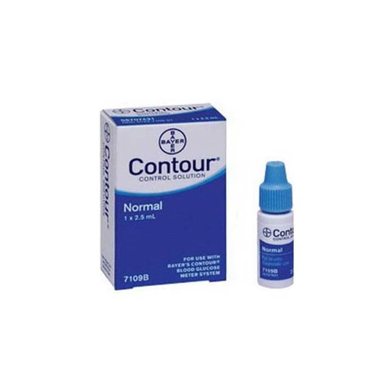 Bayer Contour Normal Solution - Diagnostics >> Diabetes Monitoring - Bayer