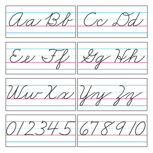 Bb Set Cursive Zaner-Bloser 18 (Pack of 3) - Alphabet Lines - Trend Enterprises Inc.