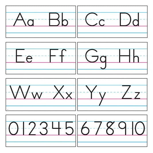 Bb Set Manuscript Zaner-Bloser 18 (Pack of 3) - Alphabet Lines - Trend Enterprises Inc.