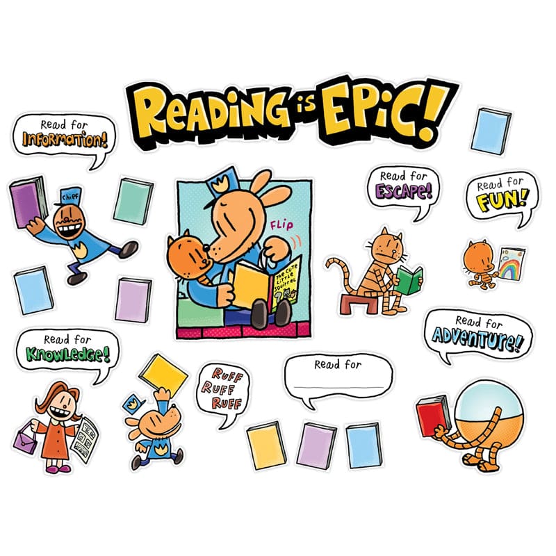 Bba Dog Man Epic Reading (Pack of 3) - Language Arts - Scholastic Teaching Resources