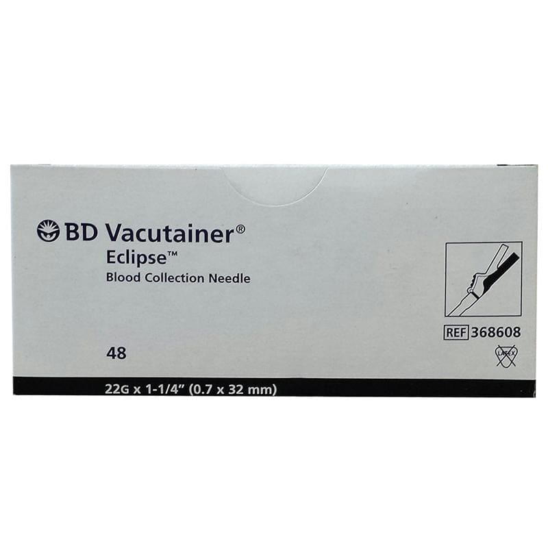 BD Medical Eclipse Needle Safety 22G X 1 1/4In, Box of 48 | ShelHealth