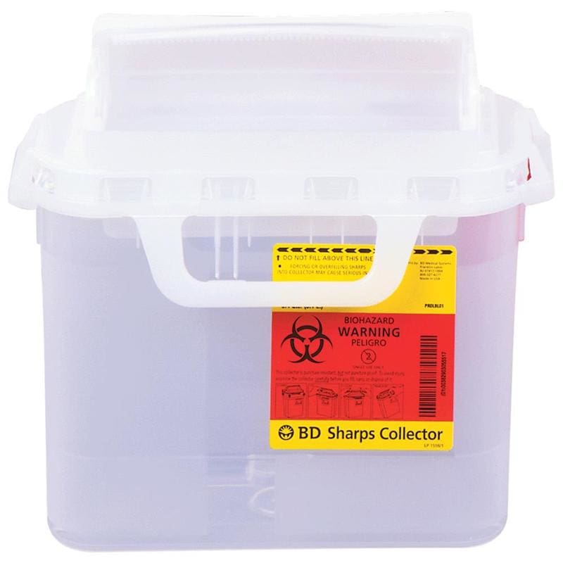 BD Medical Sharps Container 5.4 Qt - Nursing Supplies >> Sharps Collectors - BD Medical