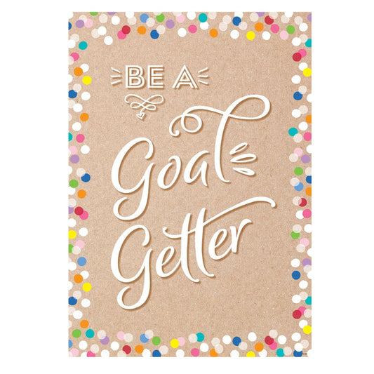 Be A Goal Getter Inspire U Poster (Pack of 12) - Motivational - Creative Teaching Press
