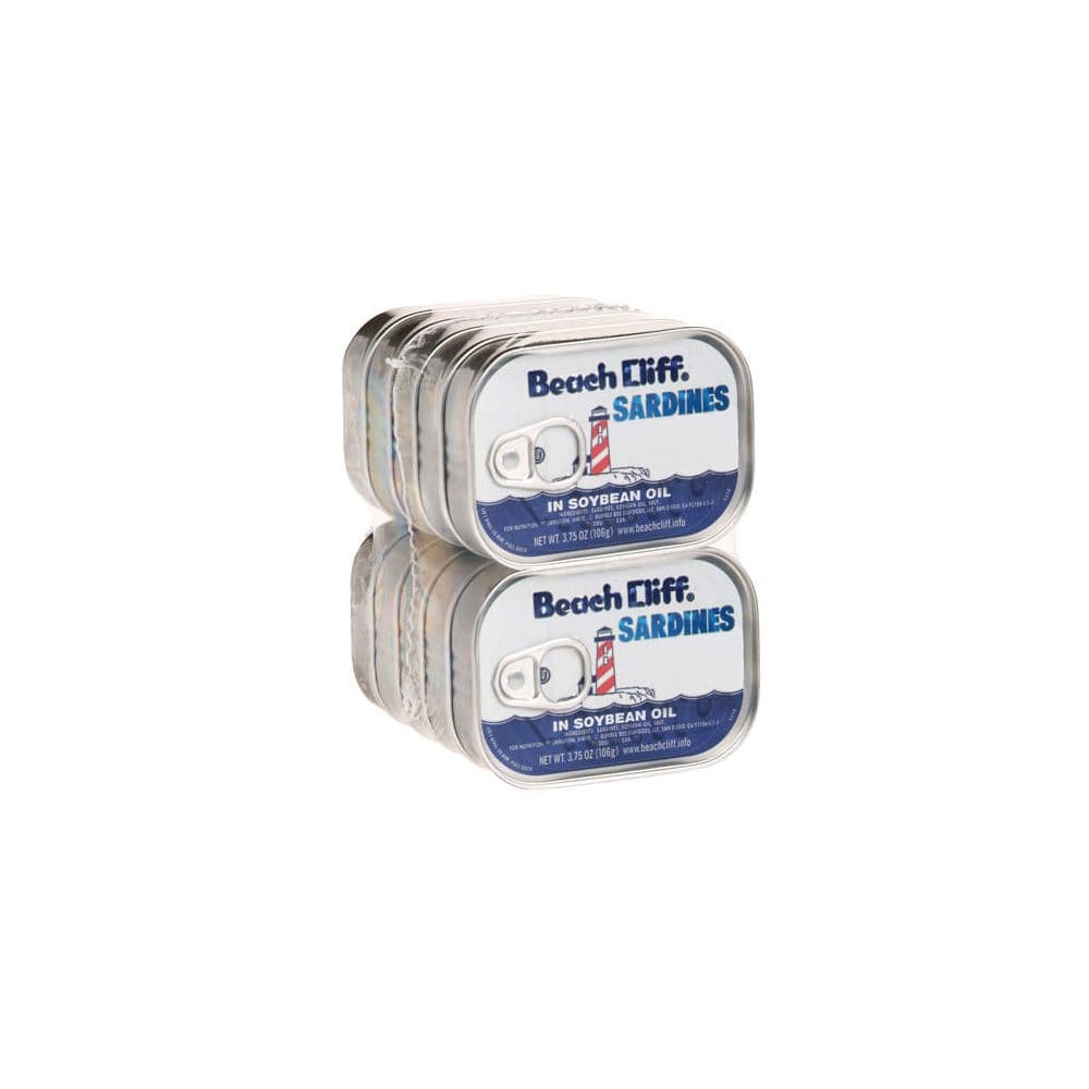 Beach Cliff Sardines in Soybean Oil (3.75 oz. 10 ct.) - Canned Foods & Goods - Beach