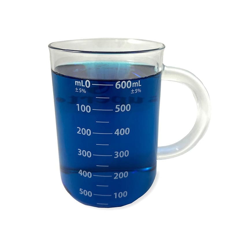 Beaker Mug Glass 600Ml (Pack of 3) - Gifts - Supertek Scientific