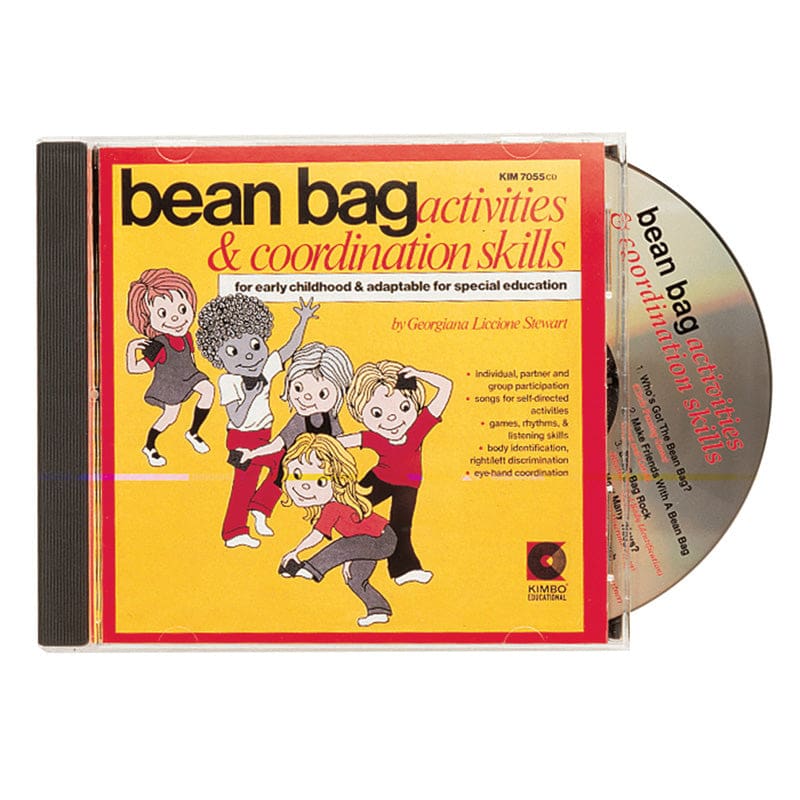 Bean Bag Activities Cd Ages 3-8 (Pack of 2) - CDs - Kimbo Educational
