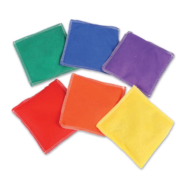 Bean Bags Rainbow 6/Pk (Pack of 3) - Bean Bags & Tossing Activities - Learning Resources