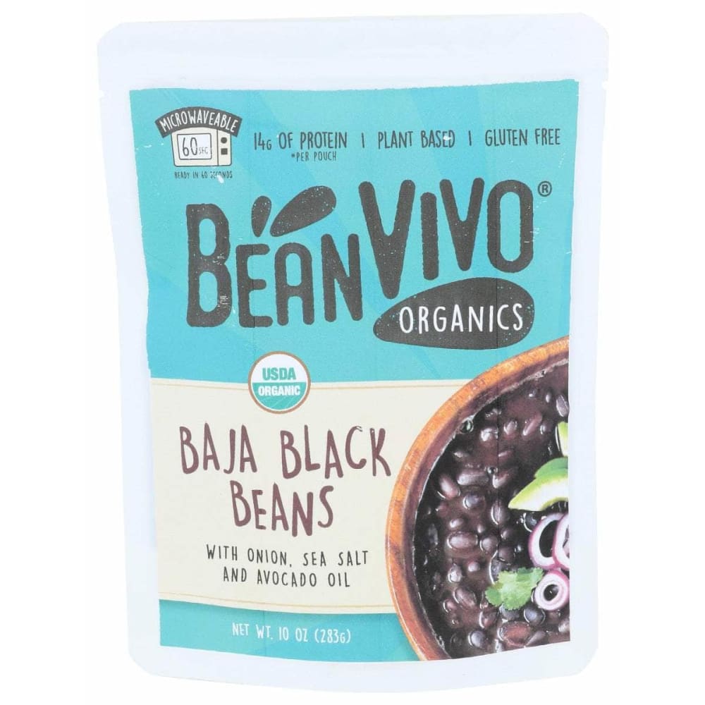 BEANVIVO Grocery > Pantry > Food BEANVIVO: Baja Black Beans Organic, 10 oz