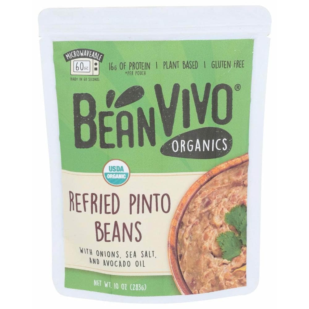 BEANVIVO Grocery > Pantry > Food BEANVIVO: Refried Pinto Beans, 10 oz