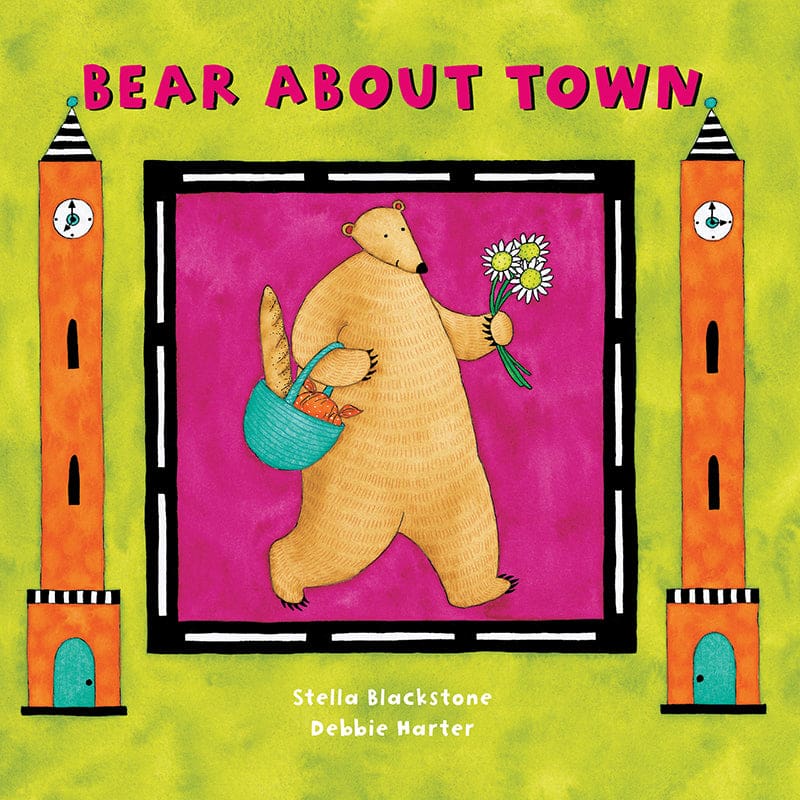Bear About Town Board Book (Pack of 6) - Classroom Favorites - Barefoot Books