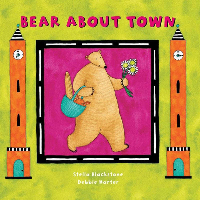 Bear About Town Board Book (Pack of 6) - Classroom Favorites - Barefoot Books