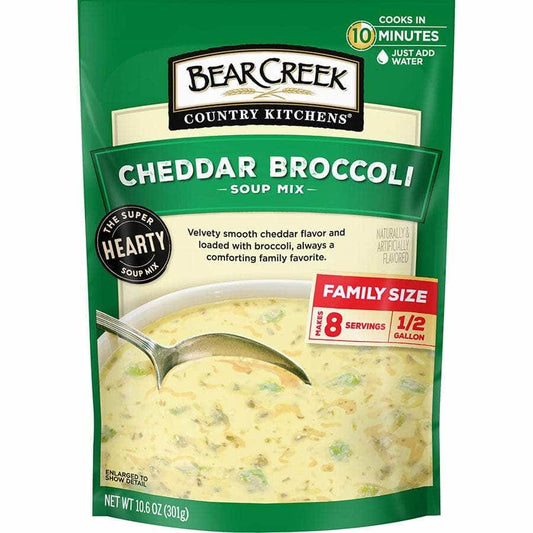 BEAR CREEK Grocery > Soups & Stocks BEAR CREEK: Cheddar Broccoli Soup Mix, 11.2 oz