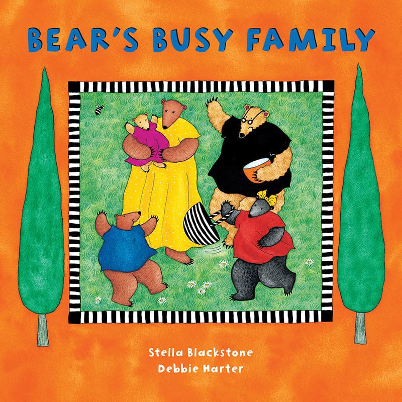 Bears Busy Family Board Book (Pack of 6) - Classroom Favorites - Barefoot Books