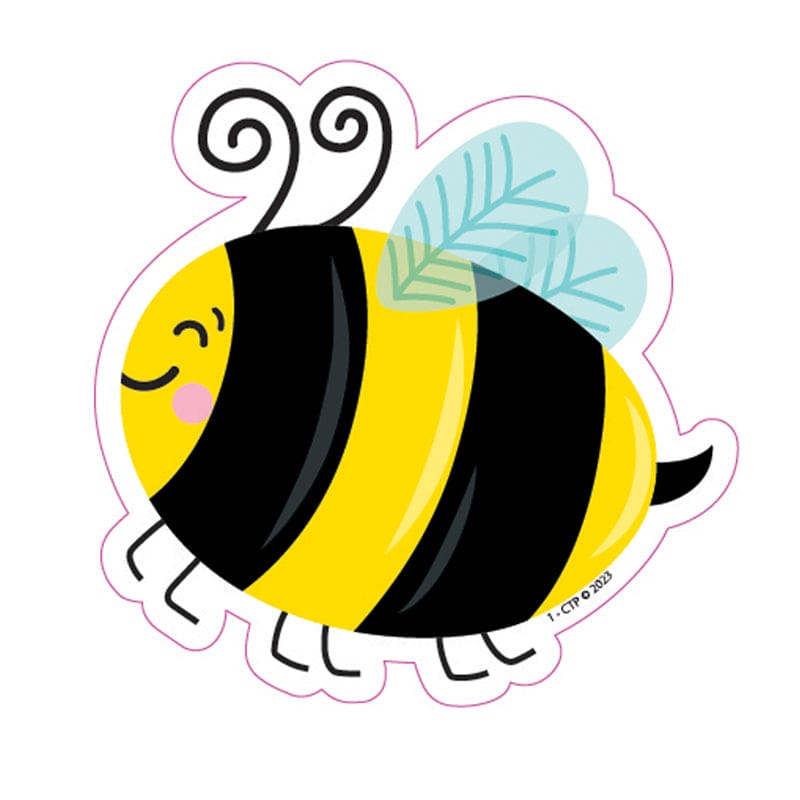 Bees 3 Inch Designer Cut-Outs (Pack of 10) - Accents - Creative Teaching Press
