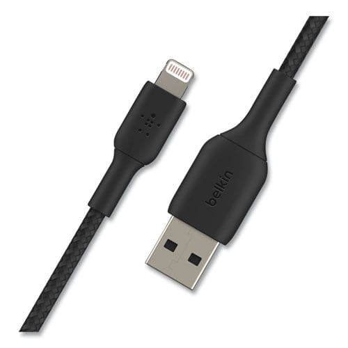 Belkin Boost Charge Braided Apple Lightning To Usb-a Chargesync Cable 6.6 Ft Black - Technology - Belkin®