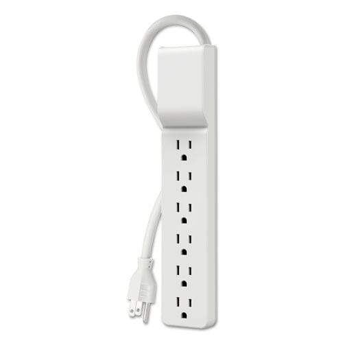 Belkin Home/office Surge Protector 6 Ac Outlets 10 Ft Cord 720 J White - Technology - Belkin®