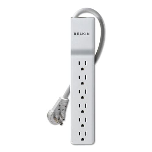 Belkin Home/office Surge Protector 6 Ac Outlets 6 Ft Cord 720 J White - Technology - Belkin®