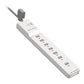 Belkin Home/office Surge Protector 7 Ac Outlets 6 Ft Cord 2,320 J White - Technology - Belkin®