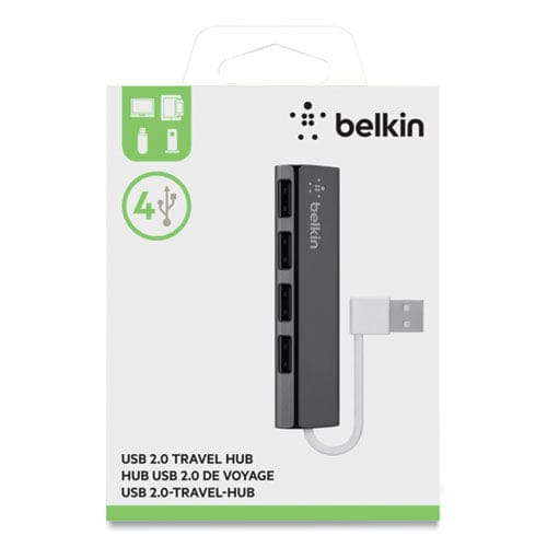 Belkin Ultra-slim Travel Hub 4 Ports Nightshade/white - Technology - Belkin®