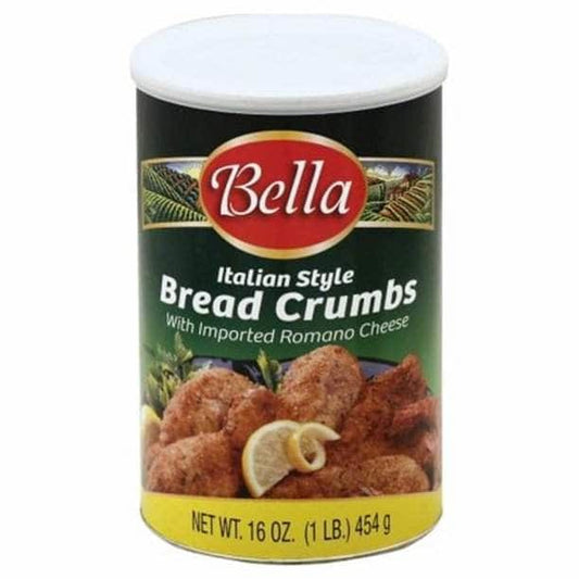 BELLA Grocery > Cooking & Baking > Seasonings BELLA: Italian Style Bread Crumbs With Imported Romano Cheese, 16 oz
