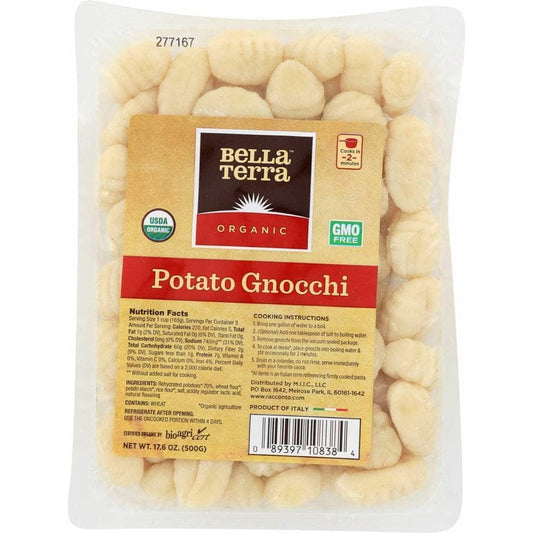 Bella Terra Bella Terra Organic Pasta Potato Gnocchi, 17.6 oz