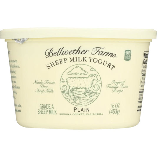 BELLWETHER FARMS: Sheep Milk Yogurt Plain 16 oz - Grocery > Refrigerated - BELLWETHER FARMS