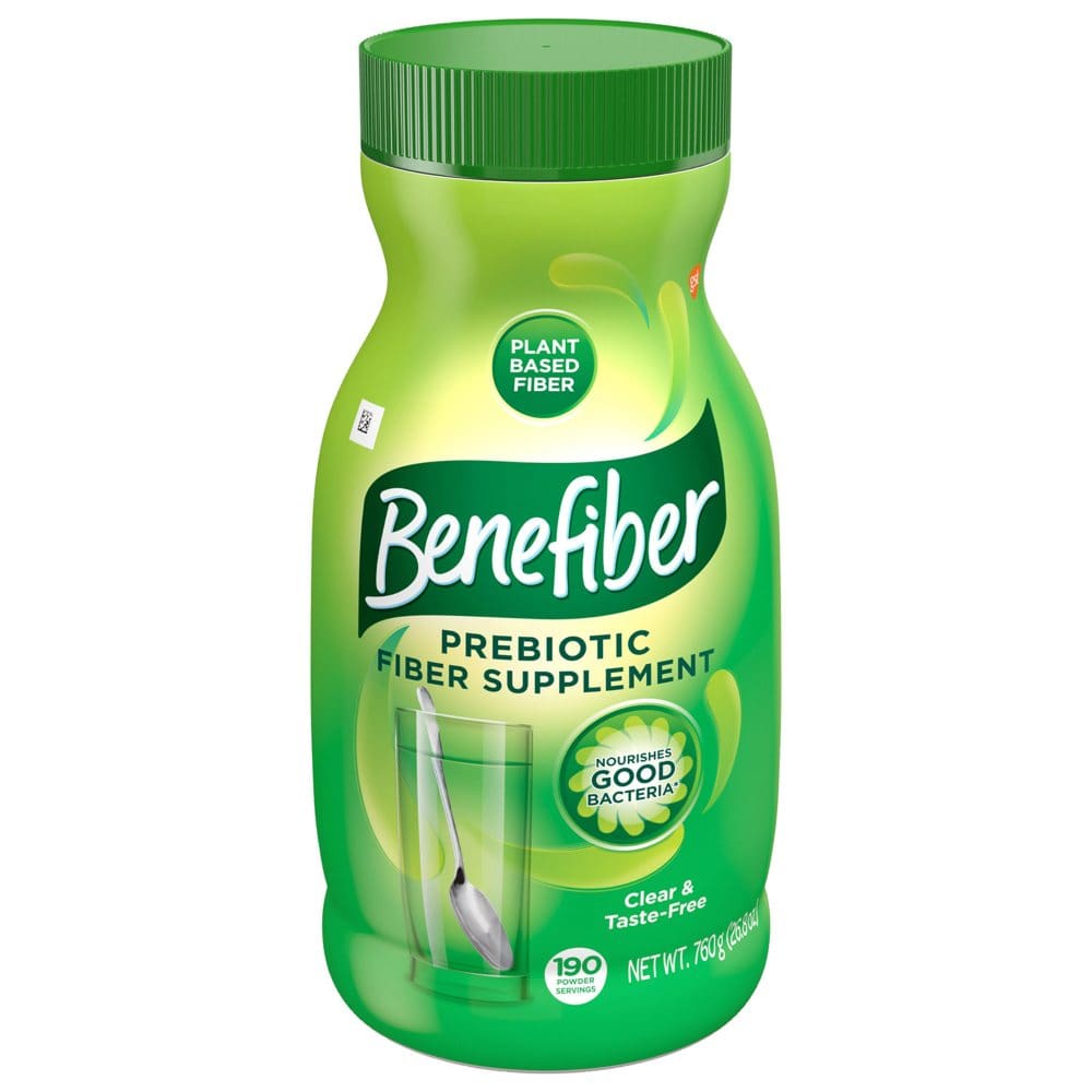 Benefiber Daily Prebiotic Fiber Supplement Powder for Digestive Health Unflavored (26.8 oz.) - Probiotics & Fiber - Benefiber Daily