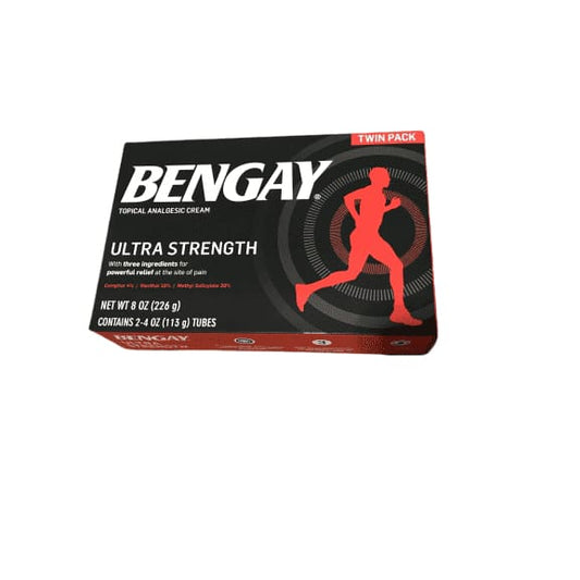Bengay Ultra Stength Pain Relieving Cream, Ultra Strength, 8 oz - ShelHealth.Com