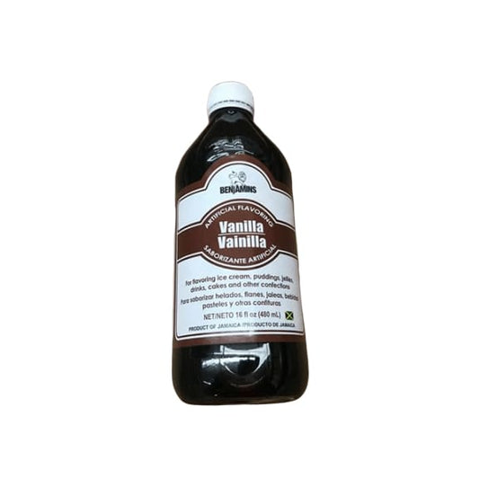 Benjamins Artifical Vanilla Flavoring - 16oz - ShelHealth.Com