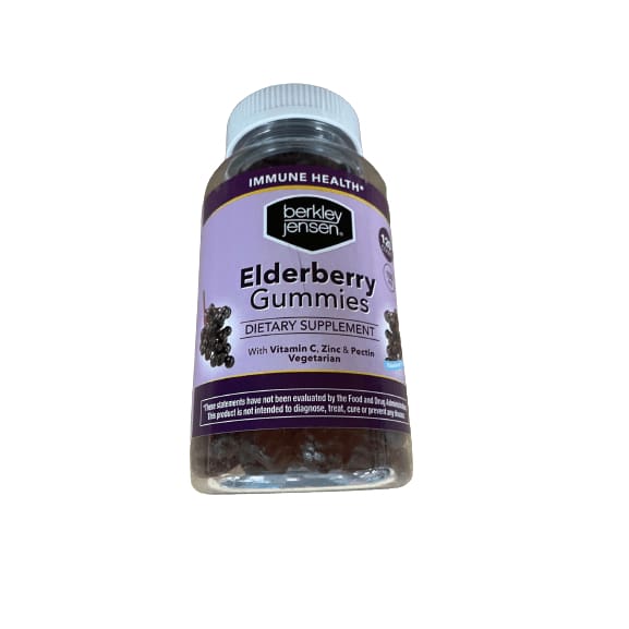 berkley Jensen berkley Jensen Elderberry Gummies Dietary Supplement, 120 Count