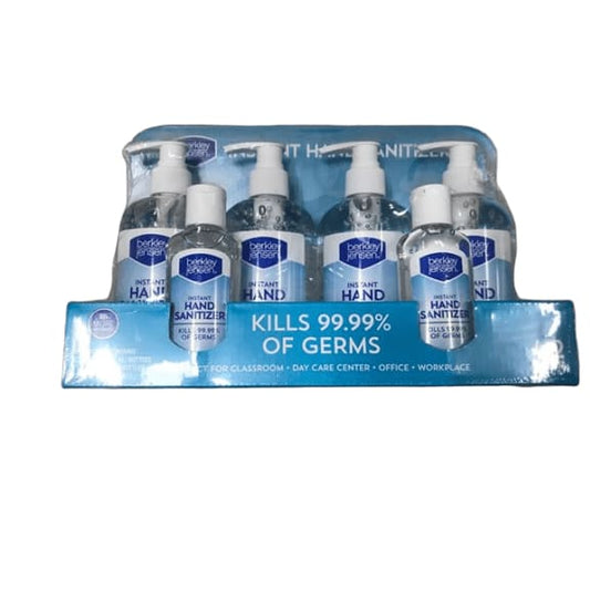 Berkley Jensen Instant Hand Sanitizer Pack (4-12 fl.oz + 2-2 fl.oz) - ShelHealth.Com