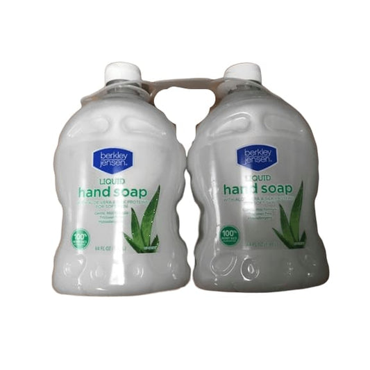 Berkley Jensen Liquid Hand Soap with Aloe Vera, 2 ct./64 oz. - ShelHealth.Com