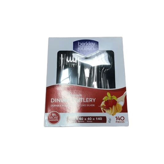 Berkley Jensen Premium Plastic Cutlery, 140 ct. - ShelHealth.Com