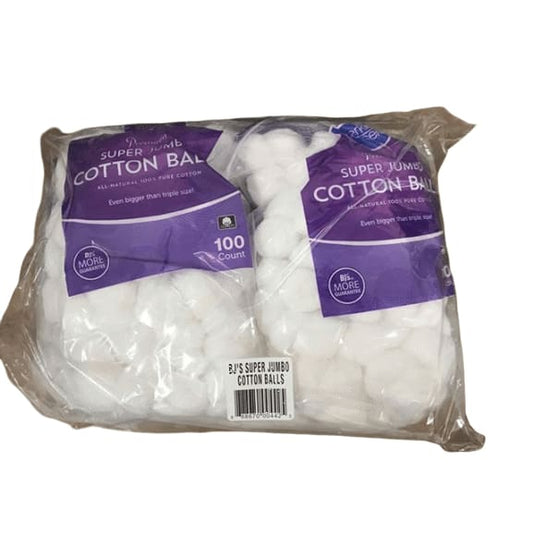 Berkley Jensen Super Jumbo Cotton Balls, 400 ct. - ShelHealth.Com