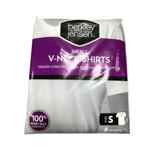Berkley Jensen V-Neck T-Shirts, 6 pk.-ShelHealth.Com