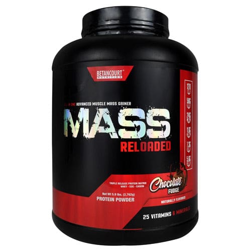 Betancourt Nutrition Mass Reloaded Chocolate Fudge 8 ea - Betancourt Nutrition