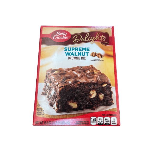 Betty Crocker Betty Crocker Delights Supreme Walnut Brownie Mix, 16.5 oz.
