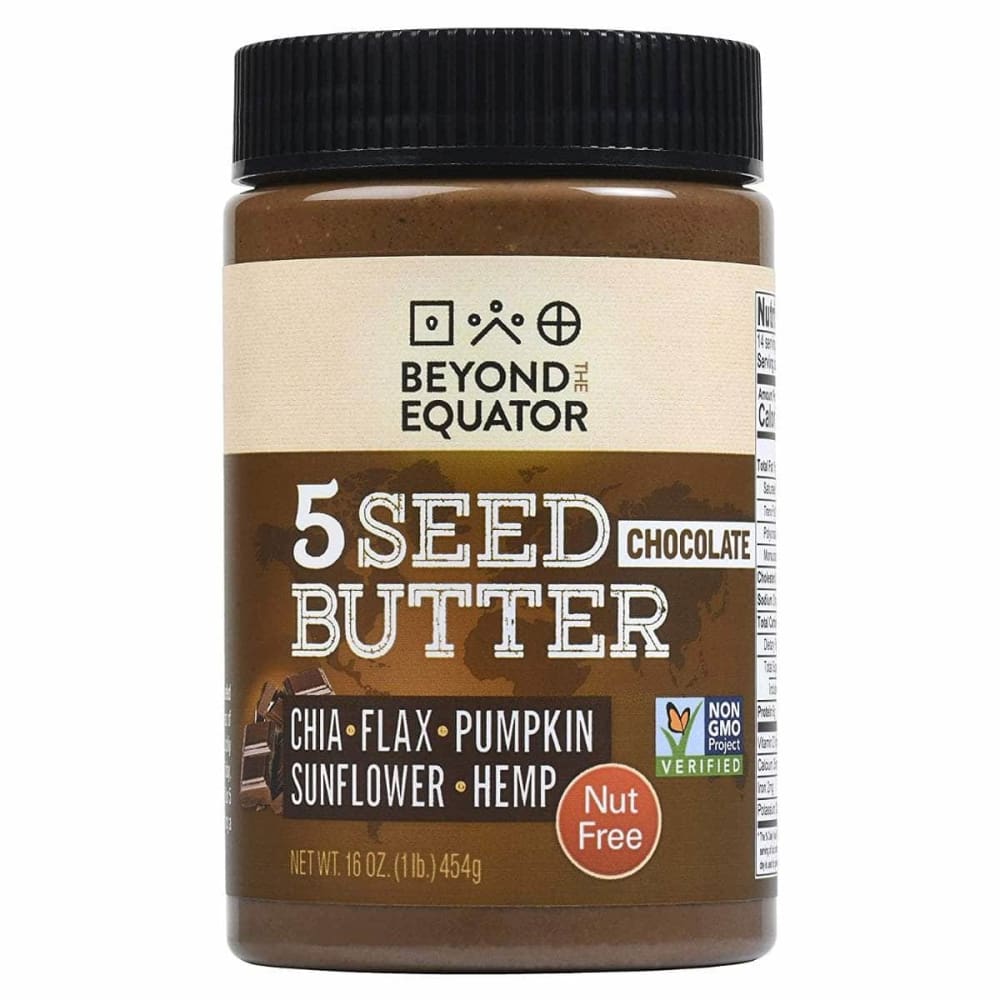 BEYOND THE EQUATOR Grocery > Pantry > Condiments BEYOND THE EQUATOR: Butter 5 Seed Chocolate, 16 oz