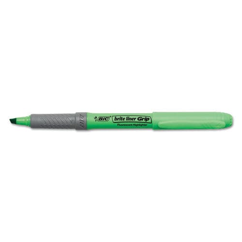 BIC Brite Liner Grip Pocket Highlighter Assorted Ink Colors Chisel Tip Assorted Barrel Colors 5/set - School Supplies - BIC®