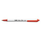 BIC Clic Stic Ballpoint Pen Retractable Medium 1 Mm Red Ink White Barrel Dozen - School Supplies - BIC®