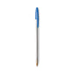 BIC Cristal Xtra Smooth Ballpoint Pen Stick Medium 1 Mm Blue Ink Clear Barrel Dozen - School Supplies - BIC®
