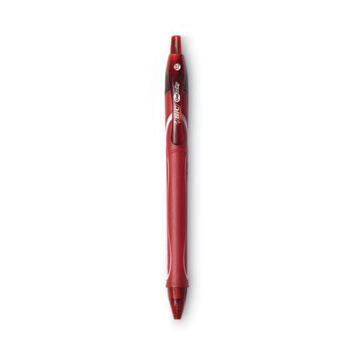 BIC Gel-ocity Quick Dry Gel Pen Retractable Fine 0.7 Mm Three Assorted Ink And Barrel Colors Dozen - School Supplies - BIC®