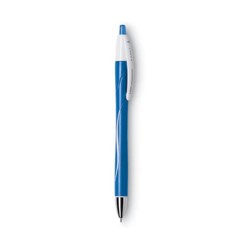 BIC Glide Exact Ballpoint Pen Retractable Fine 0.7 Mm Blue Ink Blue Barrel Dozen - School Supplies - BIC®