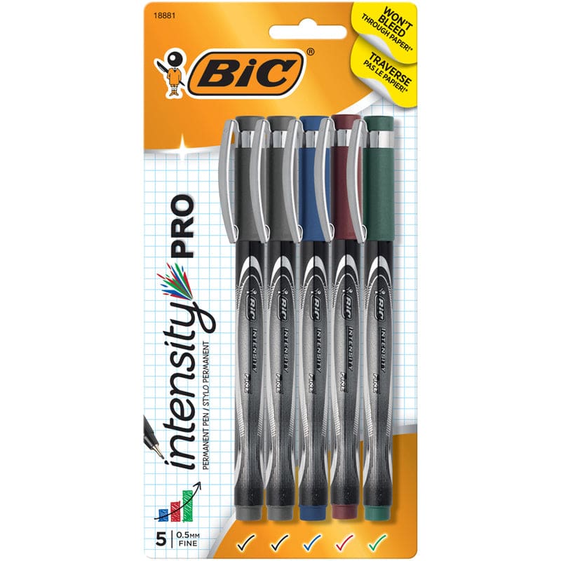 Bic Intensity Marker Pens Assorted Colors (Pack of 8) - Markers - Bic Usa Inc