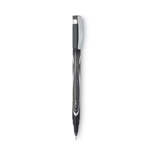 BIC Intensity Porous Point Pen Stick Fine 0.5 Mm Black Ink Black Barrel Dozen - School Supplies - BIC®