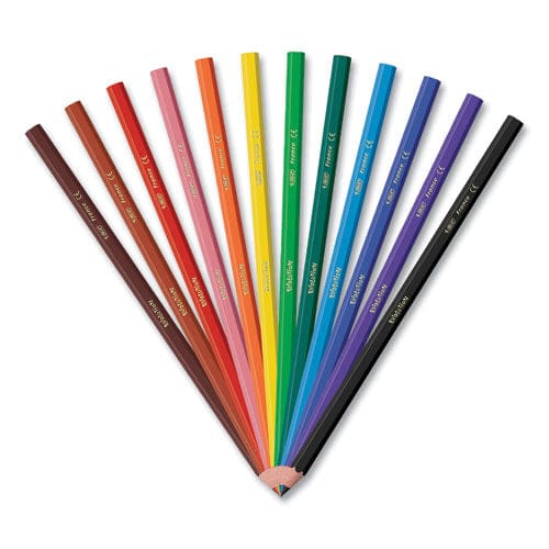 BIC Kids Coloring Pencils In Plastic Case 0.7 Mm Hb2 (#2) Assorted Lead Assorted Barrel Colors 24/pack - School Supplies - BIC®