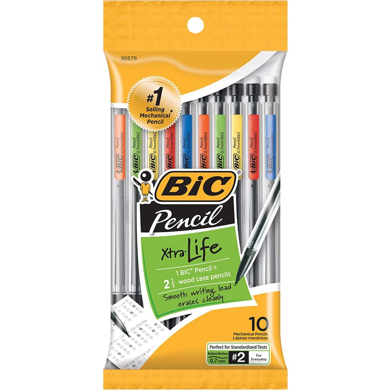 Bic Mechanical Pencils 0.7Mm 10Pk (Pack of 10) - Pencils & Accessories - Bic Usa Inc