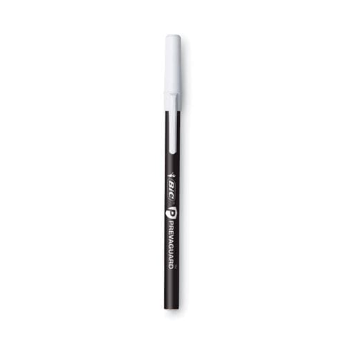 BIC Prevaguard Ballpoint Pen Stick Medium 1 Mm Black Ink/black Barrel 8/pack - School Supplies - BIC®