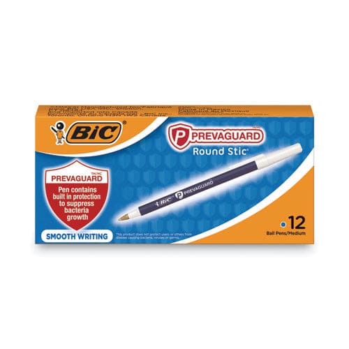 BIC Prevaguard Ballpoint Pen Stick Medium 1 Mm Blue Ink/blue Barrel Dozen - School Supplies - BIC®