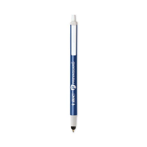BIC Prevaguard Ballpoint/stylus Pen Retractable Medium 1 Mm Blue Ink/blue Barrel Dozen - School Supplies - BIC®